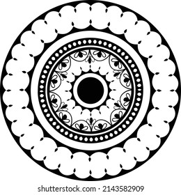 luxuary mandala vector unick design template