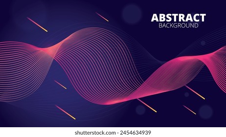 
Luxurious 3D abstract presentation backdrop with modern wave curves. Crafted with intricate paper cut designs and adorned with abstract decorations, halftone gradients, and 3D vector illustrations.