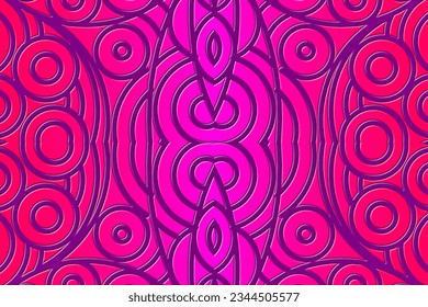 Luxurious 3D artistic circular circle orbs orbit emboss gradient design for template background ads 