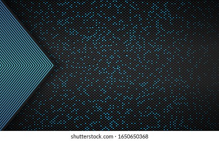 Luxurious abstract background with bright blue color and glitter, overlapping line layout, can be used for banners, wallpapers, leaflets backgrounds.