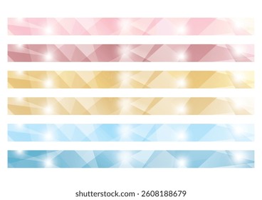 Luxurious abstract background illustrations composed of straight lines and gradient surface.