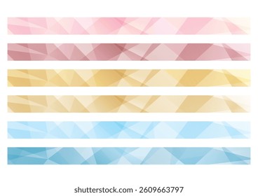Luxurious abstract background illustrations composed of straight lines and gradient surface.