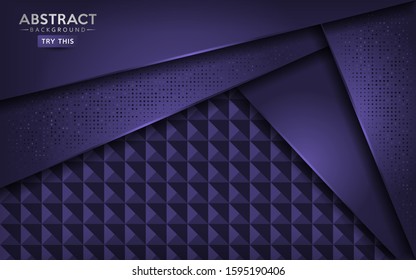 Luxurious abstract dark purple background design.