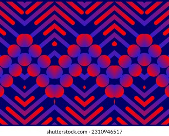 Luxurious abstract design, colorful. Unique gradient ornament, Modern Exclusive Design. Creative elegant design for your art projects.