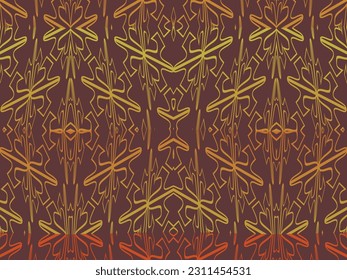 Luxurious abstract design, colorful. Unique gradient ornament, Modern Exclusive Design. Creative elegant design for your art projects.