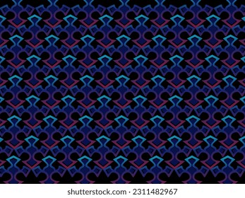 Luxurious abstract design, colorful. Unique gradient ornament. Batik illustration. Modern Exclusive Design. Creative elegant design for your art projects.