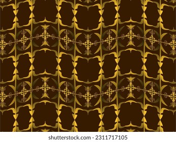 Luxurious abstract design, colorful. Unique gradient ornament. Batik illustration. Modern Exclusive Design. Creative elegant design for your art projects.