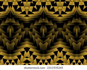 Luxurious abstract design, colorful. Unique gradient ornament. Batik illustration. Modern Exclusive Design. Creative elegant design for your art projects.