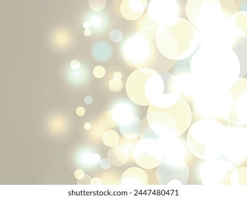 Luxurious backdrop of beautifully shining light