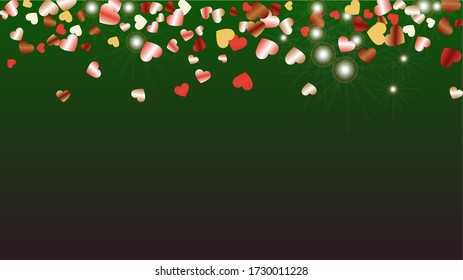 Lujoso fondo con confetti de partículas de brillo. Sparkle Luces Textura. Patrón de Año Nuevo. Puntos de luz. Star Dust. Explosión de Confetti. Diseño para Web.