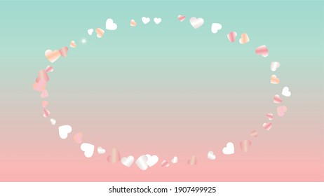Luxurious Background with Confetti of Glitter Particles. St. Valentine Day. Christmas pattern. Light Spots. Explosion of Confetti. Glitter Vector Illustration. Design for Print.