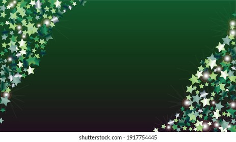 Luxurious Background with Confetti of Glitter Particles. Sparkle Lights Texture. Birthday pattern. Light Spots. Star Dust. Explosion of Confetti. Design for Poster.