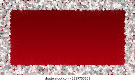 Luxurious Background with Confetti of Glitter Particles. Sparkle Lights Texture. Birthday pattern. Light Spots. Star Dust. Explosion of Confetti. Design for Template.