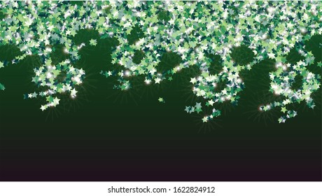 Luxurious Background with Confetti of Glitter Star Particles. Sparkle Lights Texture. Christmas pattern. Light Spots. Star Dust. Christmass Design. Explosion of Confetti. Design for Cover.