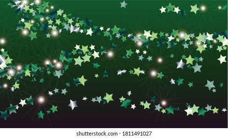 Lujoso fondo con Confetti de partículas de estrella brillante. Sparkle Luces Textura. Patrón de celebración. Puntos de luz. Star Dust. Diseño de Navidad. Explosión de Confetti. Diseño para publicidad.