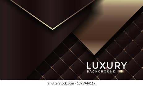 luxurious background with gold color and texture. Overlap layer. Eps 10