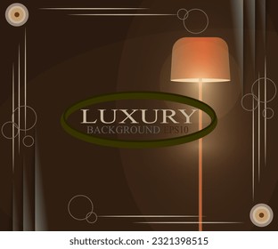 luxurious background with gold color and texture. Overlap layer. Eps 10