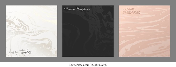 Luxurious background. A set of templates for the cover, poster, poster, brochure and prints. Colorful illustration for creative design and creative ideas