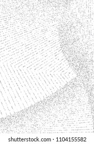 Luxurious background with shiny silver confetti dots, shiny round sparkles. Curved lines from silvery sand on a white background. Abstract vector pattern, element for design.