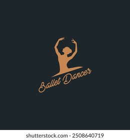 Luxurious Ballet Dancer Logo Ideas