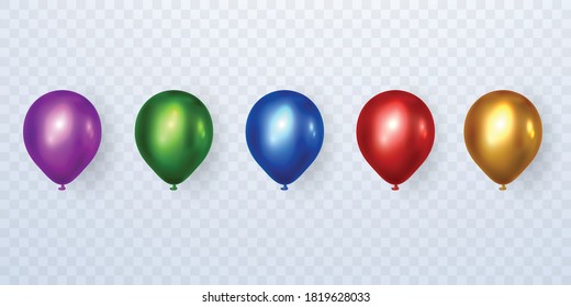 A luxurious balloon set for decorating parties and celebrations