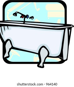 97 Bubble bath clawfoot tub Images, Stock Photos & Vectors | Shutterstock