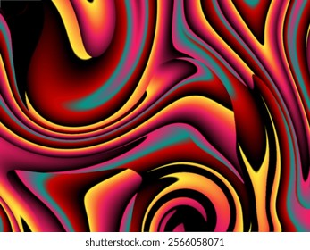LUXURIOUS AND BEAUTIFUL AESTHETIC ABSTRACT DESIGN LIQUID Glitter BACKGROUND WITH NOISE	
