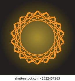 Luxurious and beautiful floral shape mandala design for coloring book, simple vector art mandala