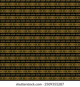 Luxurious Black and Gold Ornate Floral Stripes seamless Pattern vector illoustration for texture,fabric,clothing,wrapping,decoration