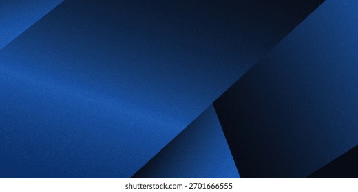 Fundo azul luxuoso com textura granulada. Abstrato brilhante conceito moderno de fundo. Geométrica futurista minimalista. Fundo de luxo