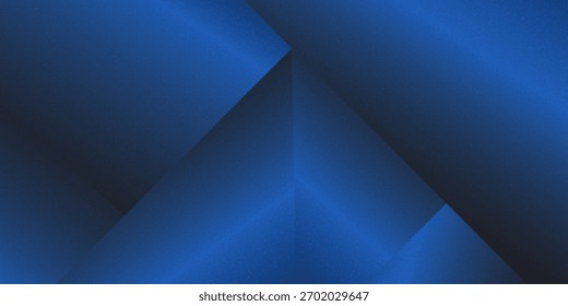 Fundo azul luxuoso com textura granulada. Abstrato brilhante conceito moderno de fundo. Geométrica futurista minimalista. Fundo de luxo