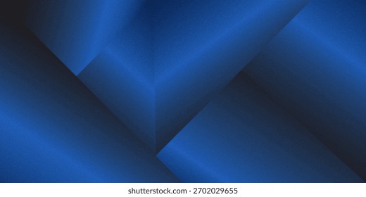 Luxurious blue background with grainy texture. Abstract glowing background modern concept. Minimalist futuristic geometric. Luxury background