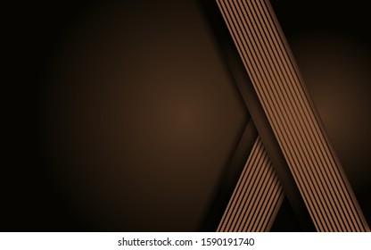 luxurious brown line abstract background