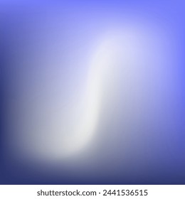 Luxurious Calm Monochromatic Blue Abstract Background. Swirling shades of blue. Vector Illustration. 