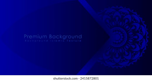 Fondo Ornamental De Colores Lujosos. Fondo islámico con textura Patrón de mandala decorativa
