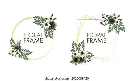 Luxurious colorful floral frames background with a vintage label. Vector illistration for greeting cards, wedding invitations, social media, sales, price, invites, decor
