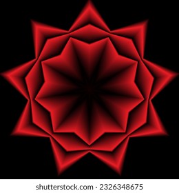 Gradiente colorido de lujo Anuncios de fondo rojo oscuro negro 
