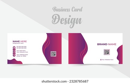 Luxurious Corporate Business Card Template