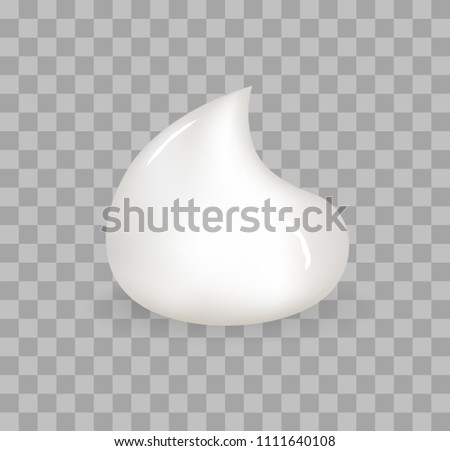 Luxurious cream for skincare small sample. Skin moisturizer with vitamin and minerals. Beauty means of high quality isolated vector illustration.