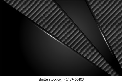 luxurious dark carbon background. elegant  modern background. eps vector