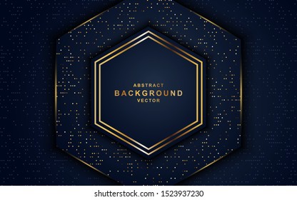 luxurious dark navy background. elegant modern background. eps vector