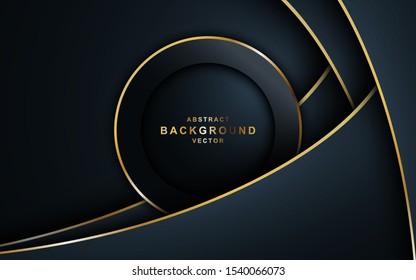 luxurious dark navy background. elegant modern background. eps vector