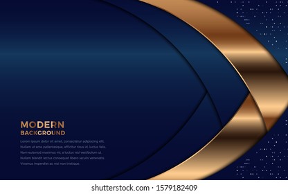 Luxurious dark navy background. elegant modern background. eps vector