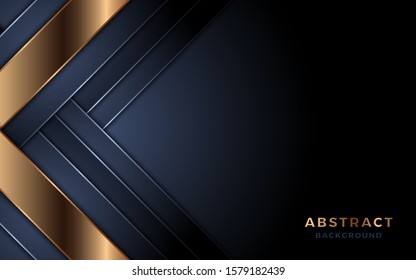 Luxurious dark navy background. elegant modern background. eps vector