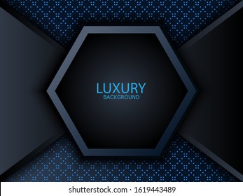 luxurious dark navy background. elegant modern background. premium background patterns