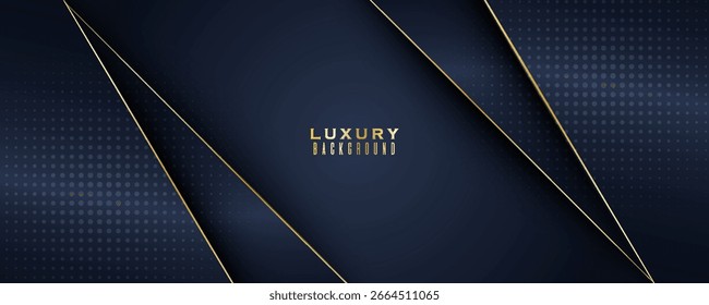 Lujoso fondo azul marino oscuro. Elegante fondo moderno. EPS Vector