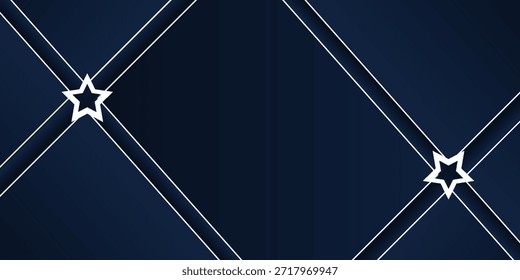 luxuriöser dunkler Marinehintergrund. Vektorgrafik