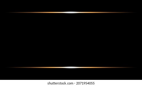 Diseño abstracto lujoso y elegante de color negro y dorado. ilustración vectorial