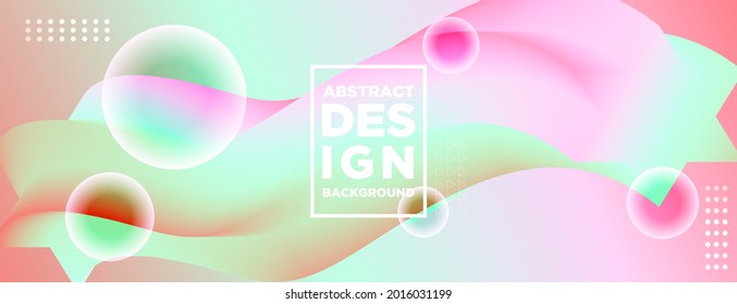 Plantilla geométrica abstracta lujosa y elegante con gradientes coloridos. Resumen de ilustración de diseño de fondo para banners y fondos