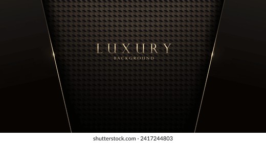Luxurious Elegant Black Geometric Design, Abstract Elegance for HD Wallpaper, Web, and More, Stylish Graphics for Cover Design, Menu Templates and Web Graphics